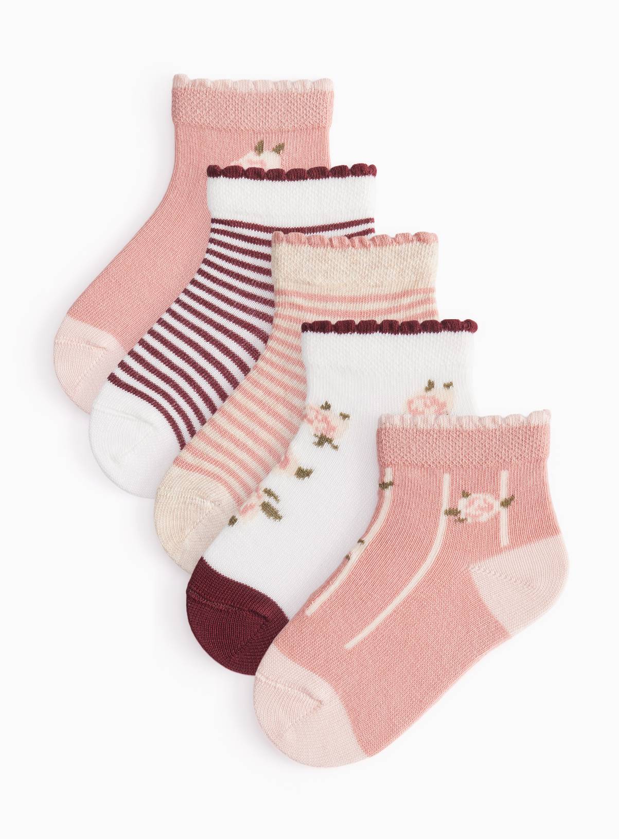 Heritage Socks 5-Pack 12-24 months - Image 1